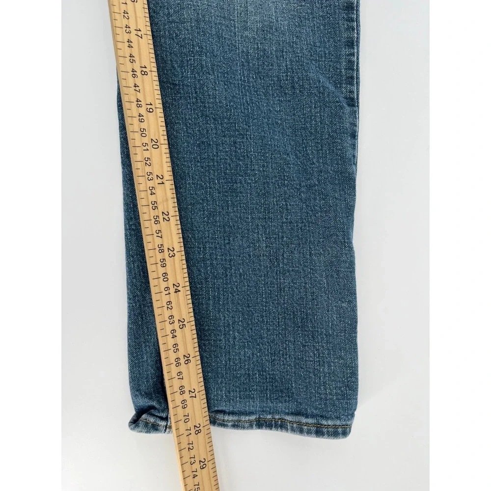Signature by Levi Strauss Straight Jeans Mens 30x30 Blue Medium Wash Denim